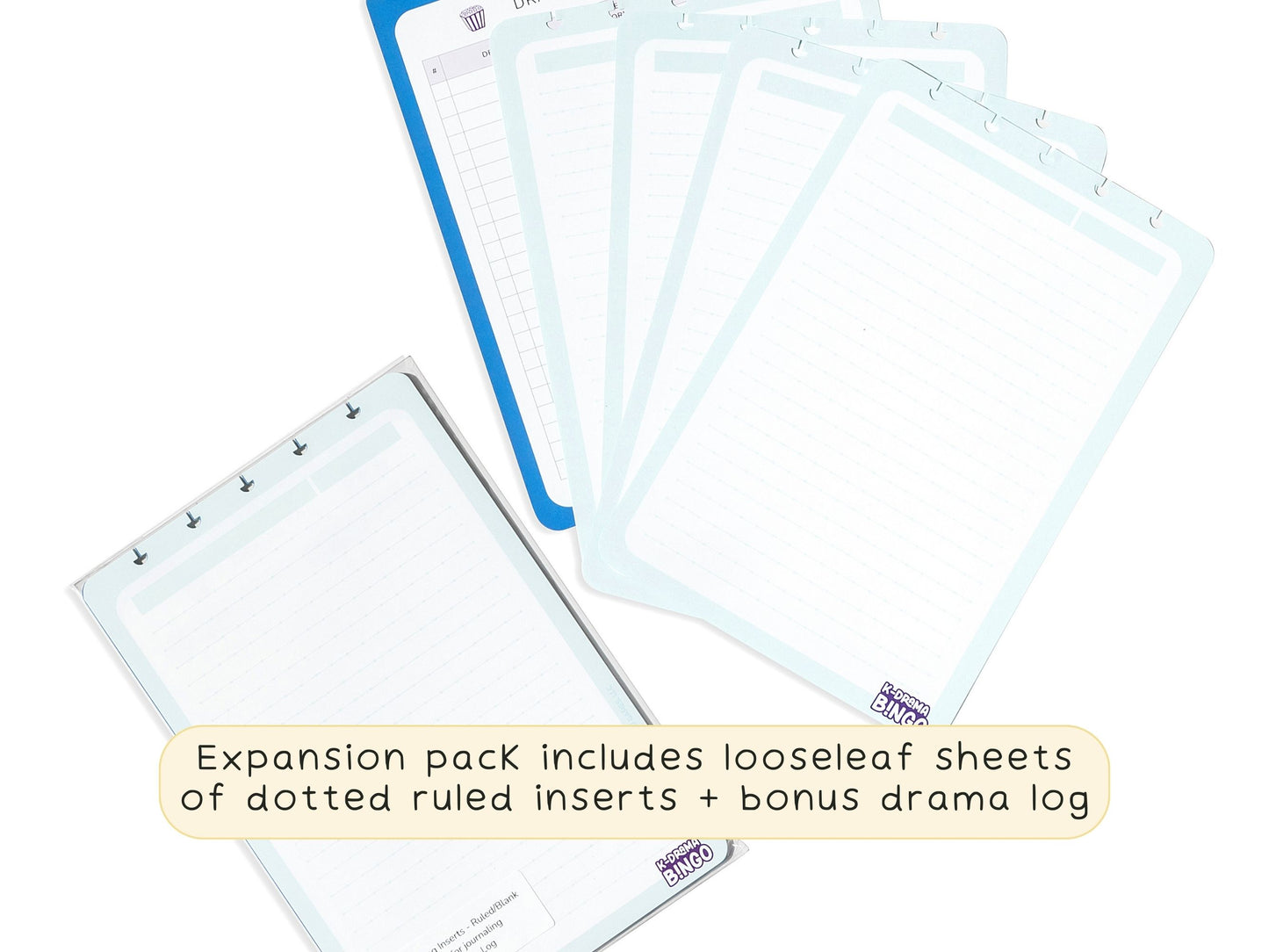 Journaling Inserts - Ruled/Blank Sheets
