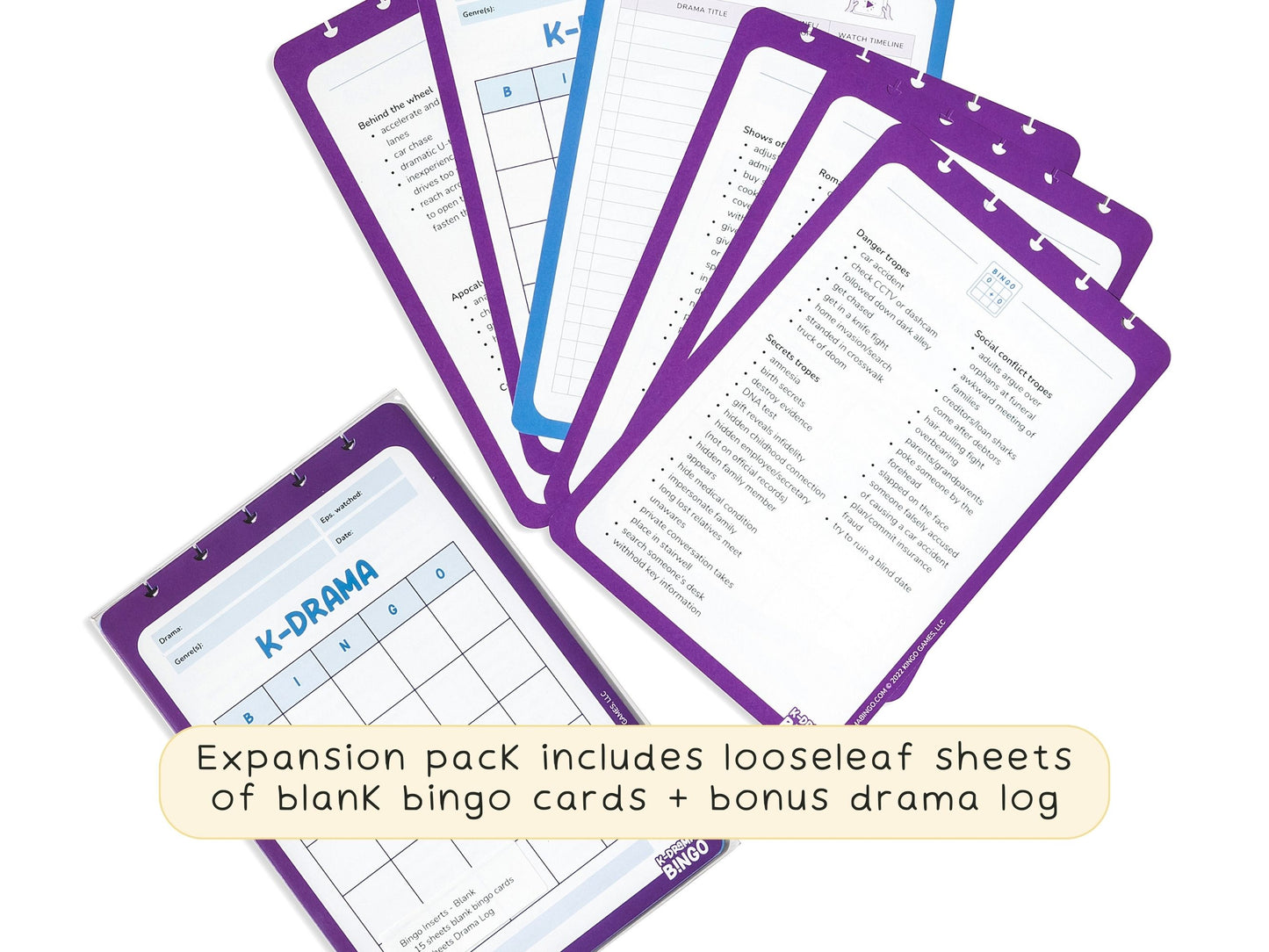 Bingo Inserts - Blank