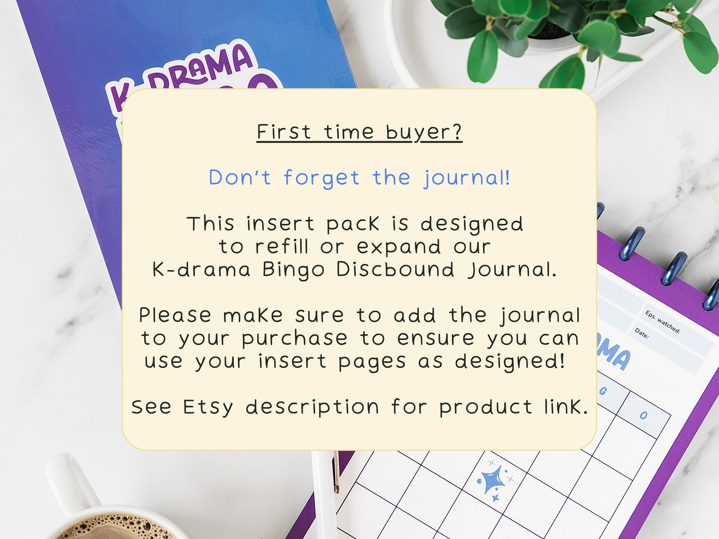 Journaling Inserts - Ruled/Blank Sheets