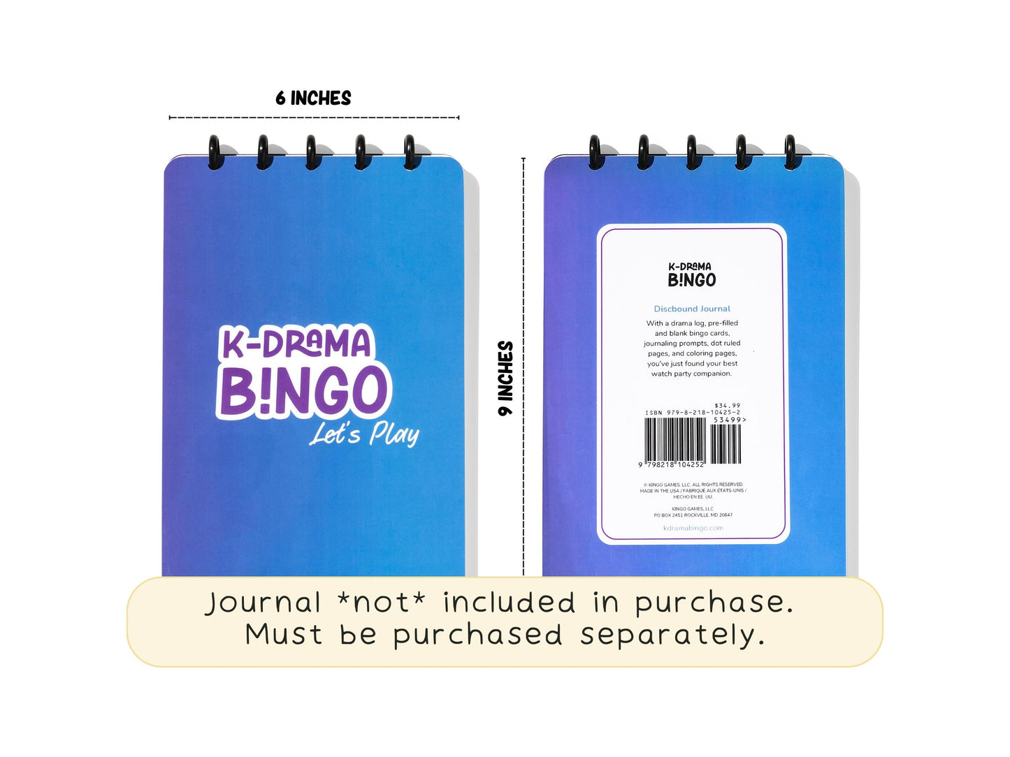 Journaling Inserts - Ruled/Blank Sheets